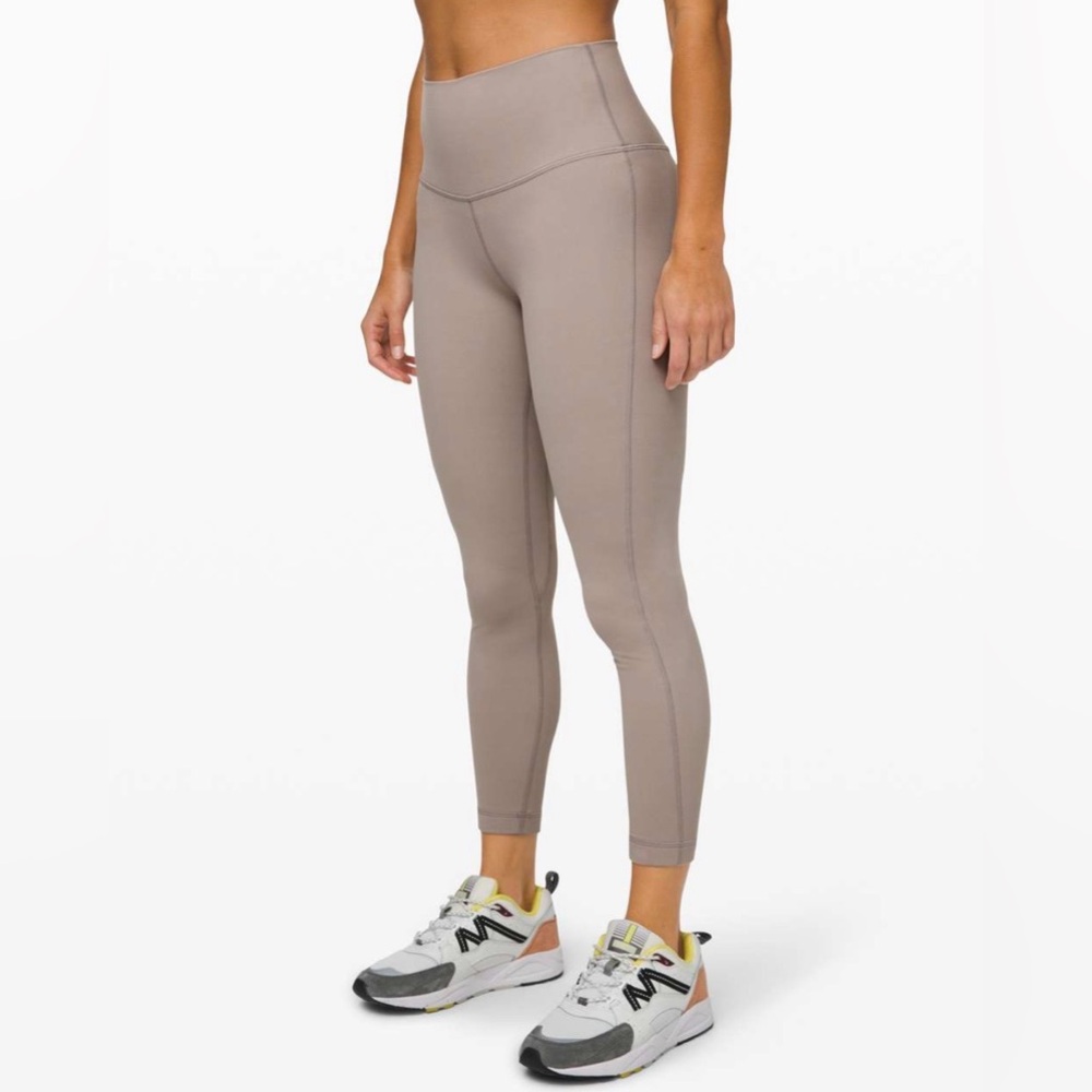 Lululemon Align Pant II 25" Dark Chrome 4 Gym Yoga Workout Training